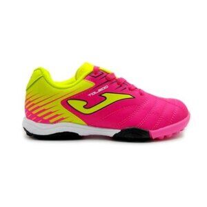 Joma Toledo Jr Kids Pink Lemon Turf Soccer Shoes Kids Size 8